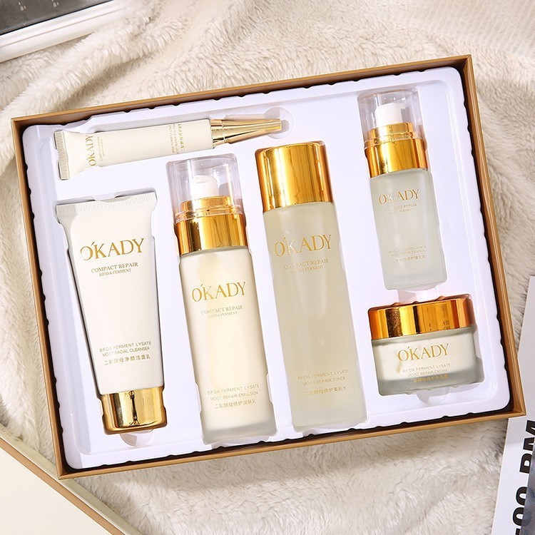 欧佩二裂酵母润养修护套盒保湿修护面部肌肤护肤品套装厂家批发