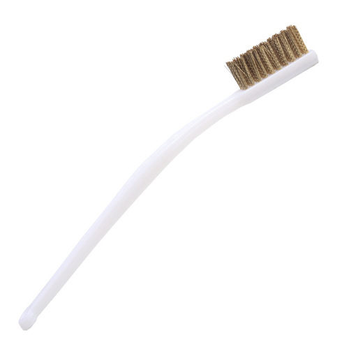 Handle wire brush wholesale industrial toothbrush gas stove cleaning brush rust removal copper wire stainless steel brush literary play brush