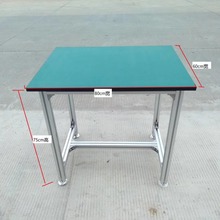 定制铝型材桌子不锈钢工作台车间维修装配仓库打包防静电工作台