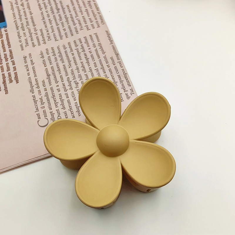 Clip de agarre, volumen de cabello grande, horquilla esmerilada, accesorios para el cabello exquisitos, horquilla de disco, nueva horquilla de tocado, pinza de tiburón femenina al por mayor