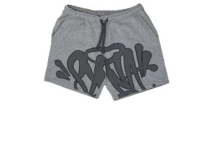 Syna Sweat Shorts Logo Grey