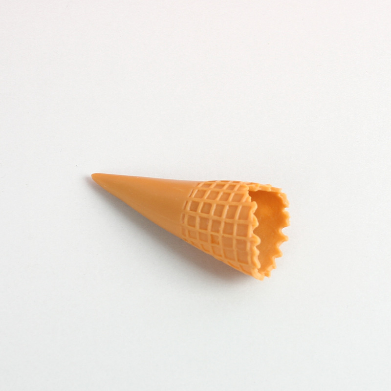 Simulation food and play crispy cone cone ice cream receptacle model toy diy cream glue material Accessories Wholesale