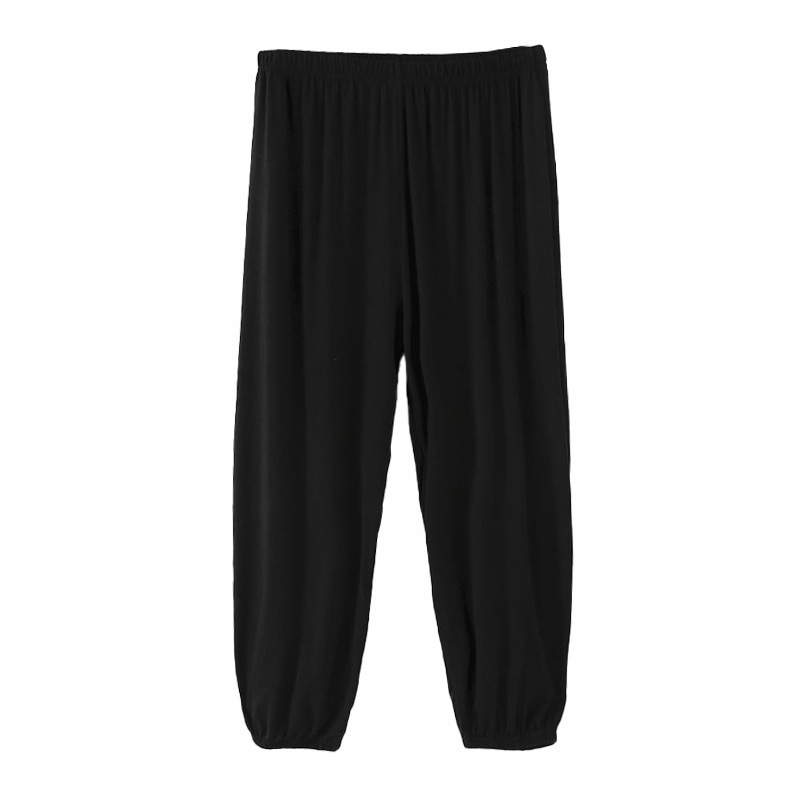 Fat sister Modal lantern mosquito pants female summer thin yoga exercise for elderly mothers plus fat size girdle pants