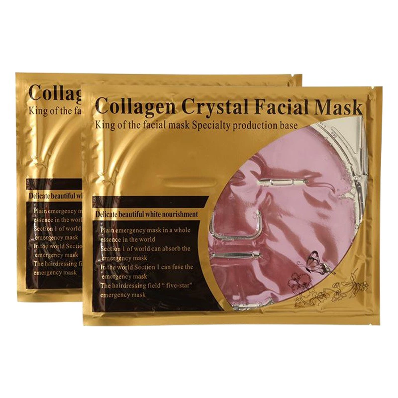 Кожа маски лицевого коллагена внимательности кристаллическая увядает маска золота в поставке штока