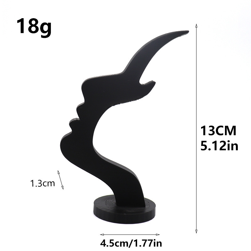 跨境爆款  Eyeglass Stand 创意人脸眼镜置放支架摆件|undefined