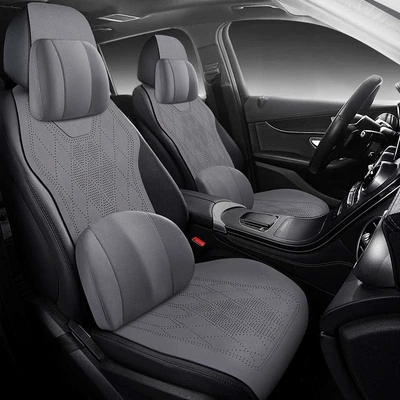 Customized all-season car seat Four Seasons Pad - meteorite-ash-seat-cushion