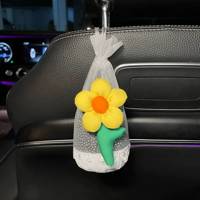 Removal Car Carbon Bag Car – Other Automotive Interior Supplies - small-grass-flower-yellow