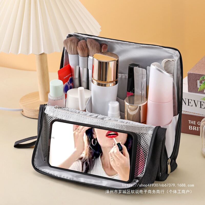 Large-Capacity Student Pencil Case, Large Opening Travel Storage Bag, Dormitory Vertical Makeup Bag, Office Desk Storage Bag Large-Capacity Student Pencil Case, Large Opening Travel Storage Bag, Dormitory Vertical Makeup Bag, Office Desk Storage Bag