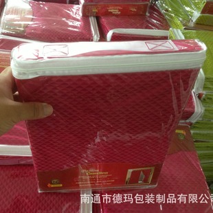 pvc packaging bag, zipper bag, home textile packaging bag, four-piece bag