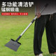 Manganese steel flat shovel chicken excrement shovel breeding pig manure shovel ice shovel skin wall decontamination cleaning shovel agricultural shovel dung artifact