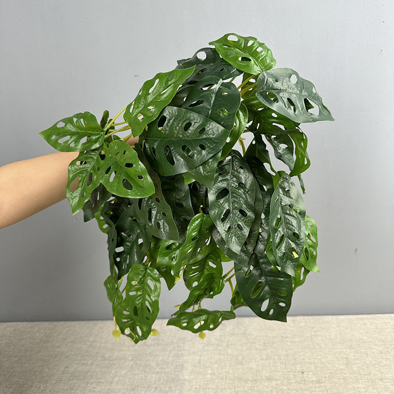 模擬ポトス籐アイビー植物壁装飾壁掛け籐蔓模擬植物ベゴニア壁掛け|undefined