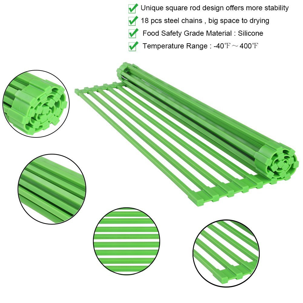 52*33cm 18개의 정사각형 튜브-녹색