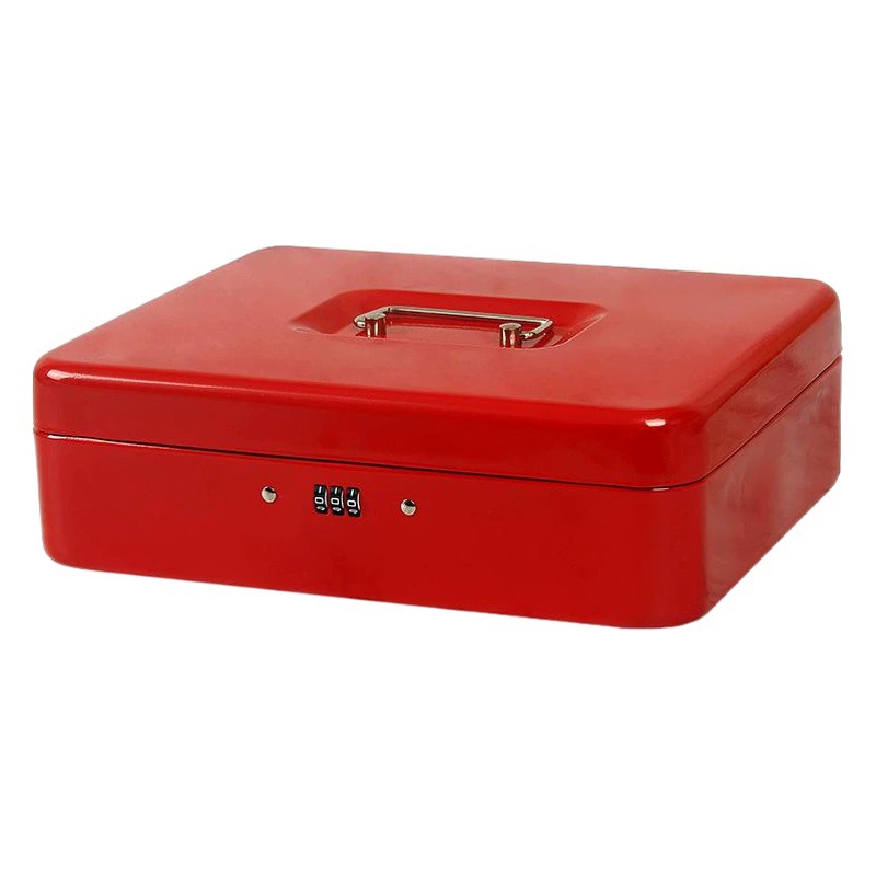 Фабрика прямой металлический кассовый ящик портативный кассовый ящик утолщенный замок кассовый ящик пароль кассовый ящик для хранения