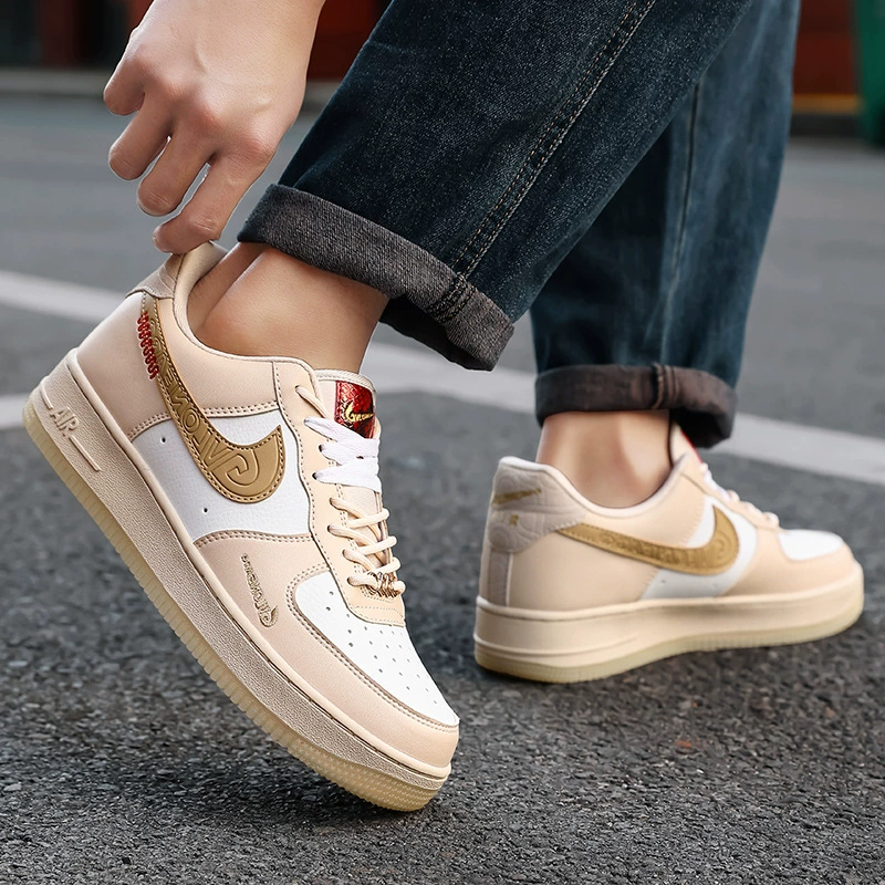 Air Jordan, Nike Air Force 1, низкая обувь, кроссовки, спортивная белая обувь для отдыха