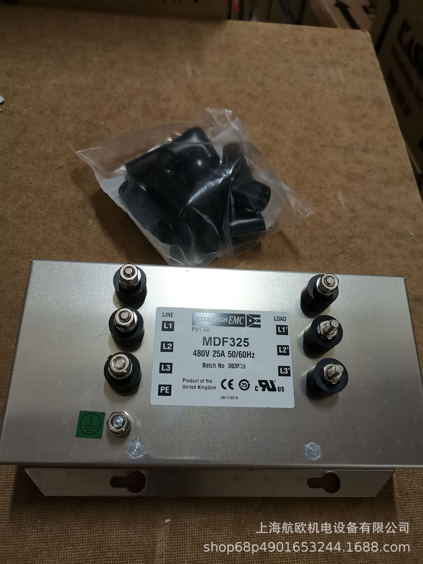 Roxburgh EMC滤波器MDF36，SMV30，SMV60，VSU2W，KMF3420A