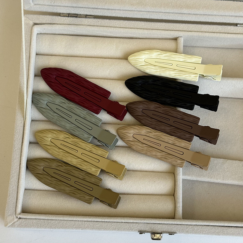 Linea senza soluzione di continuità forcina per capelli lato femminile capelli spezzati frangia clip temperamento copricapo forcina per capelli in metallo accessori per capelli all'ingrosso_voghion.com