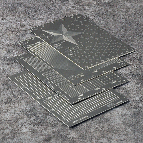 Model making coloring tools DIY hand-painted spray paint camouflage geometric textured paper masking tape cutting board