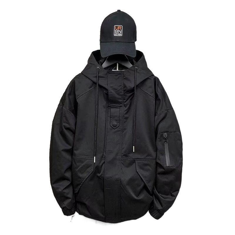 Stormtrooper Jacket Men's Windbreaker Autumn Style Hooded Jacket Loose Workwear_viptrois.com