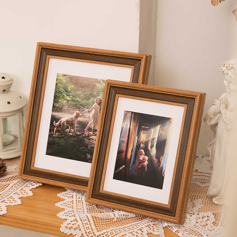 American Retro Table Decoration Creative 6-Inch 7inch 8inch Bedroom Living Room Table Photo Frame Washed Photo Frame Customization American Retro Table Decoration Creative 6-Inch 7inch 8inch Bedroom Living Room Table Photo Frame Washed Photo Frame Customization