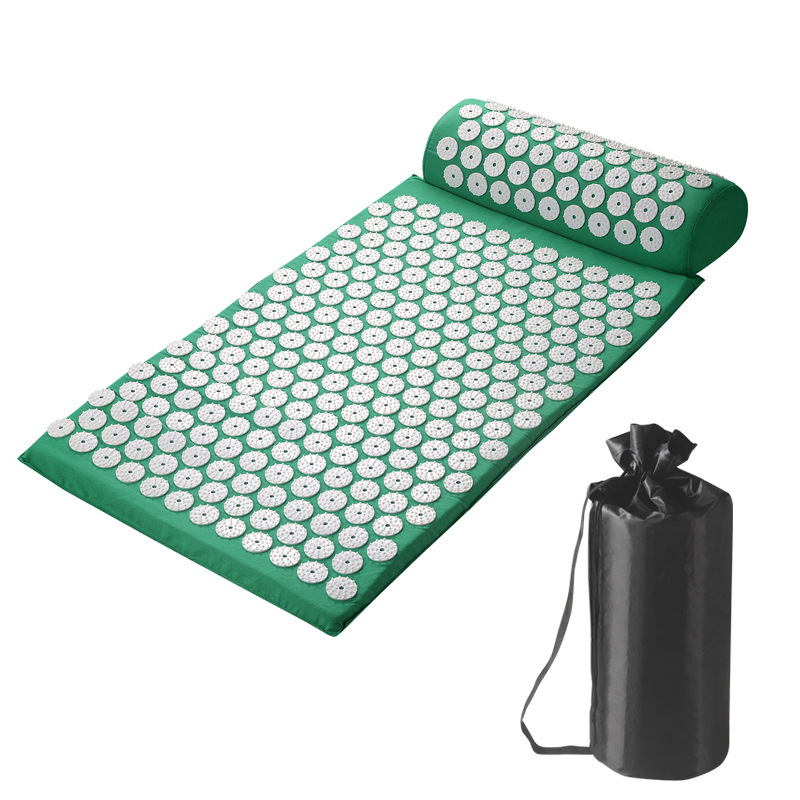 Cross-Border Full-Body Acupuncture Pad, Acupoint Massage Pillow, Fitness Exercise Mat, Yoga Exercise Deep Relaxation Massage Mat