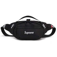 潮牌Supreme SS18运动腰包大量现货斜挎包ins户外胸包 Waist Bag