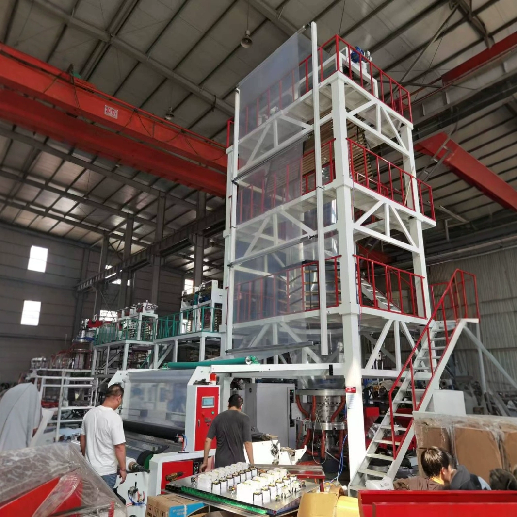 Машинная пленка для маскировки Машинная пленка для мульчированной пленки Автоматическая машина для замены пленки ABC трехслойная экструзия ABA двухслойная машина для совместной экструзии