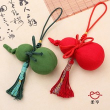 新年国潮葫芦包包挂件民族风香包香囊节日挂饰景区文创车挂小礼品