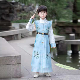 男童汉服中国风套装夏季少儿古风童装衣服中式小朋友唐装表演服装