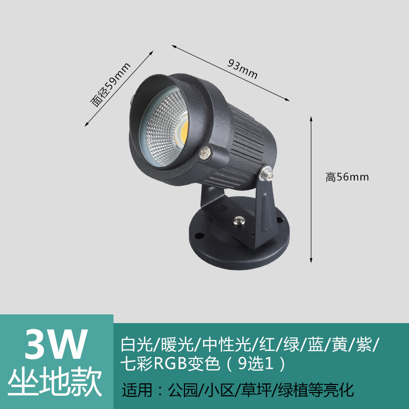 Wide pressure-85V-265V-sitting floor-3W