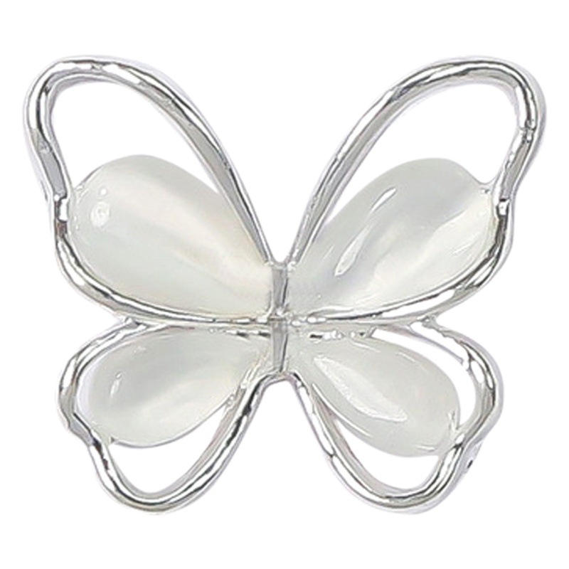 LZ nuevo hueco tridimensional Opal arco joyería de uñas aleación rhinestone mariposa taladro de uñas fábrica al por mayor