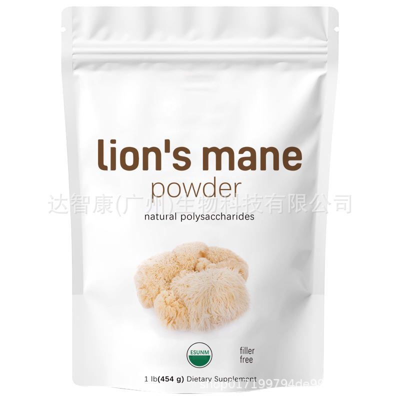 Cross-border Hot Product tiktok amazon temu Hot Selling Organic Lion Mushroom Powder Source Factory Spot