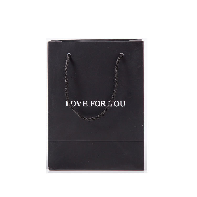 Bolso de joyería bolsa de embalaje bolsa de papel bolsa de regalo se puede imprimir logotipo en stock al por mayor diseño libre