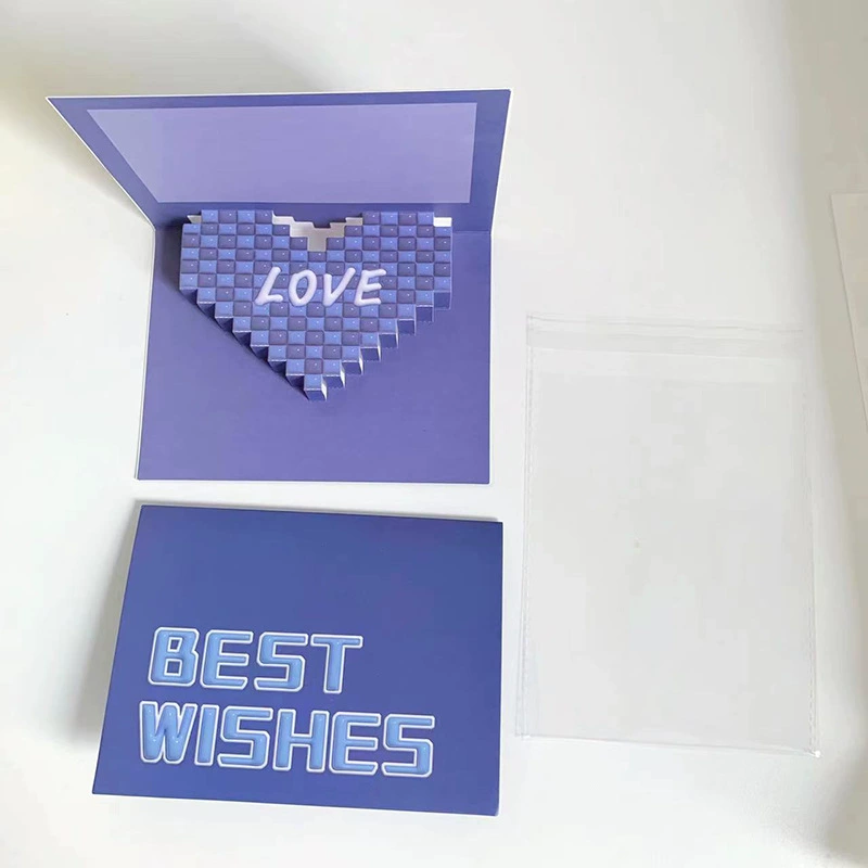 Christmas brand cute three dimensional postcard, Birthday gift -> Рождественская брендовая милая трехмерная открытка, подарок на день рождения