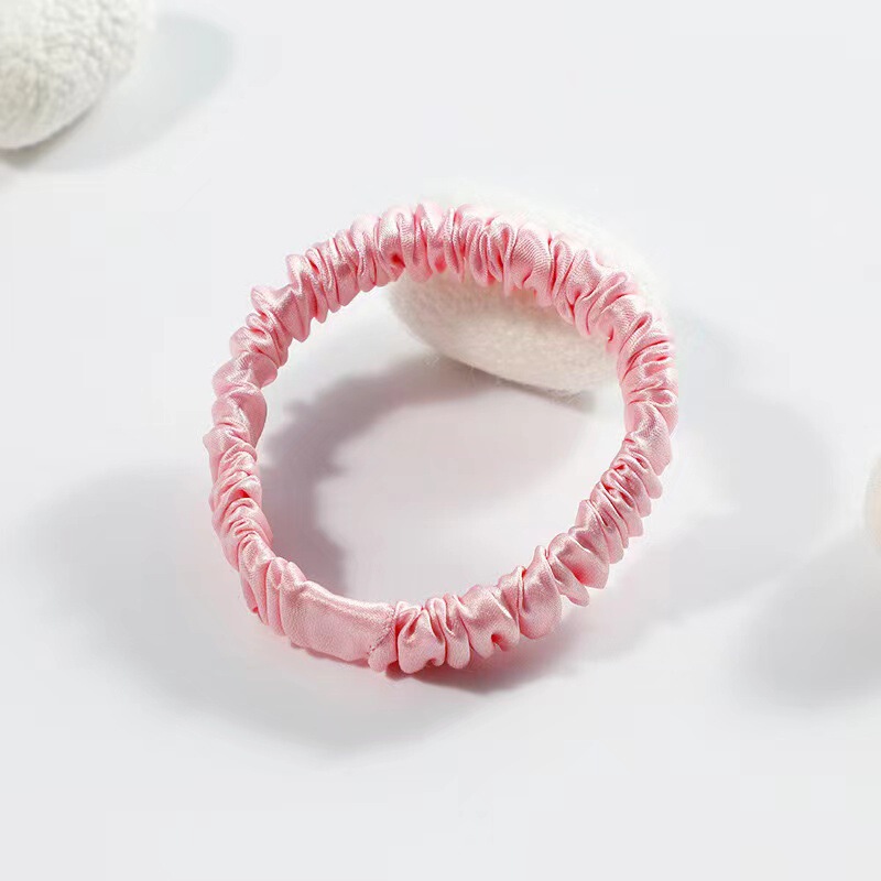 19 Mumi 1 センチメートルシルク小腸ヘアリングシームレスで髪を傷つけません桑シルクヘアリング卸売|undefined