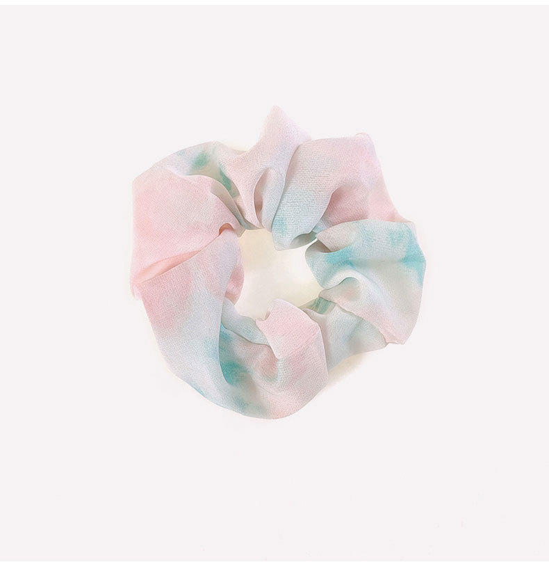 Tie-dye Simple Fabric Folds Hair Scrunchies Wholesale Nihaojewelry display picture 3