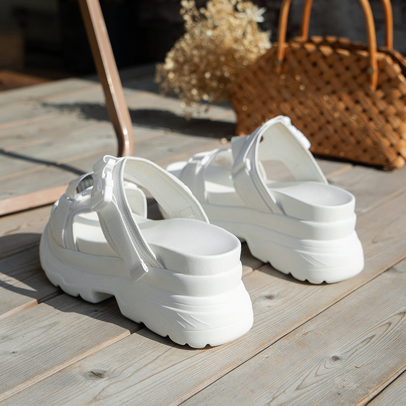 Dames platform sandalen met dikke zool modieuze zomerschoenen_voghion.com