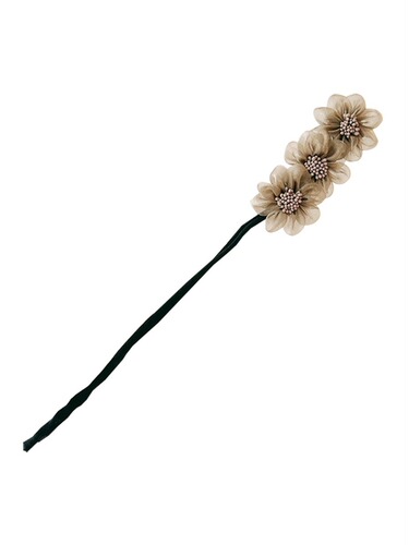 Korea's super fairy organza flower ball head hair iron sweet temperament internet celebrity lazy braiding hair styling artifact for women