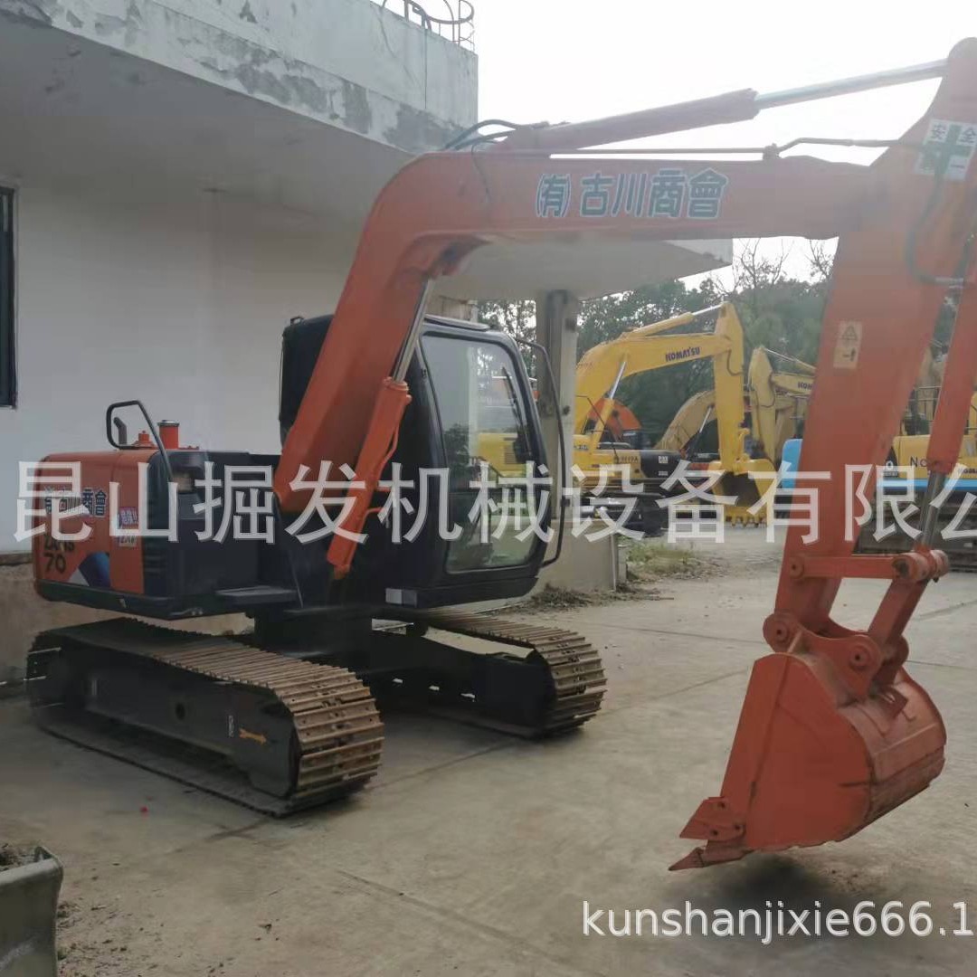 二手日立ZX70挖掘机参数配置价格图片尺寸上海二手挖掘机市场地址
