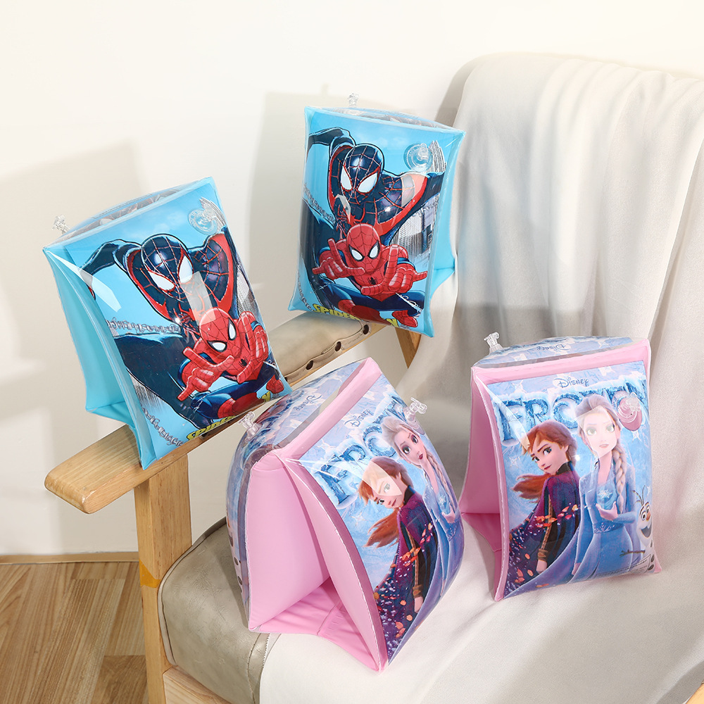 Cartoon engrosado PVC inflable brazo para niños principiantes nadar seguro brazo para bebés y niños pequeños manga de agua flotante image 5