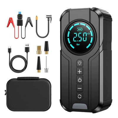 Cross-border car emergency starting power Other Automotive Safety Supplies - smart-wireless-fast-charging-10000mah-power-bank-with-smart-clip