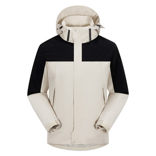 Factory Straight Hair Winter New Exquisite Praise Ladies Warm White Duck Down 3-in -1 Down Jacket