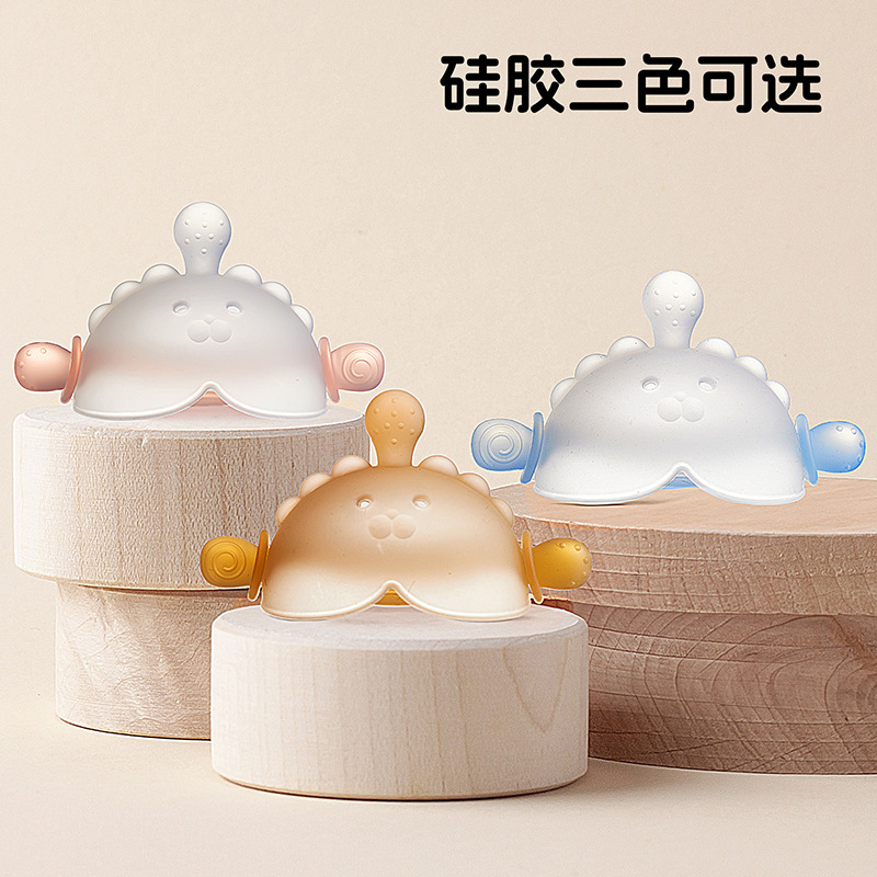 Wholesale Rabbit Teether Chewable Soothing Teething Stick for Small Month-Old Babies Food Grade Silicone Pacifier Teether in Stock