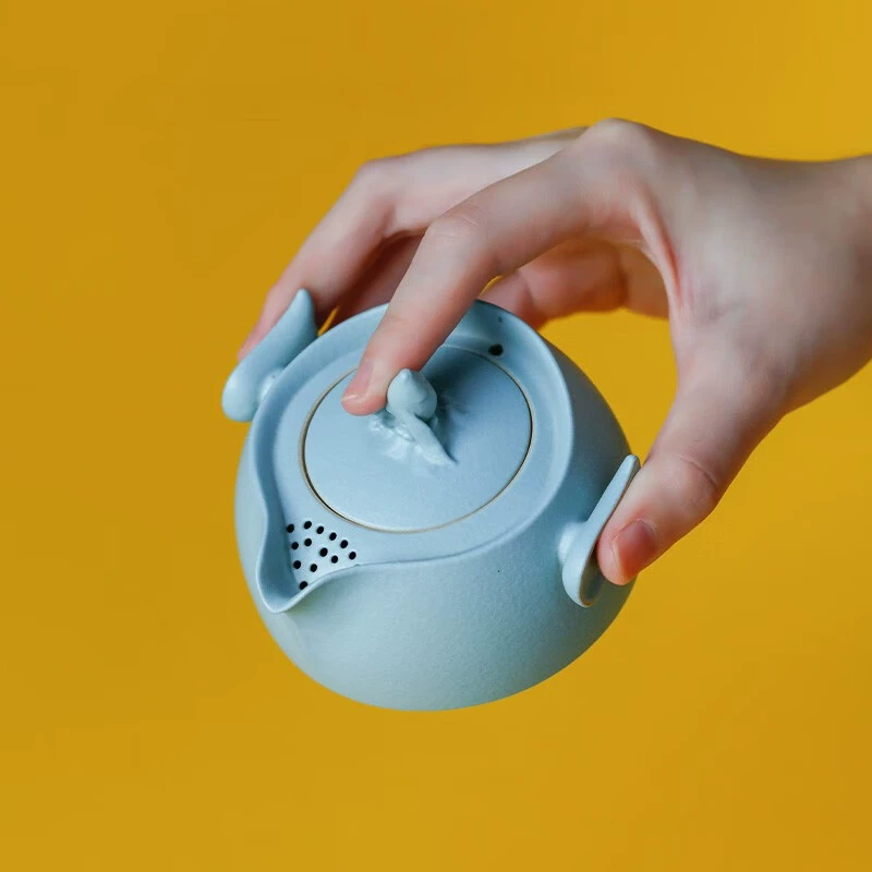 Tea set for traveling