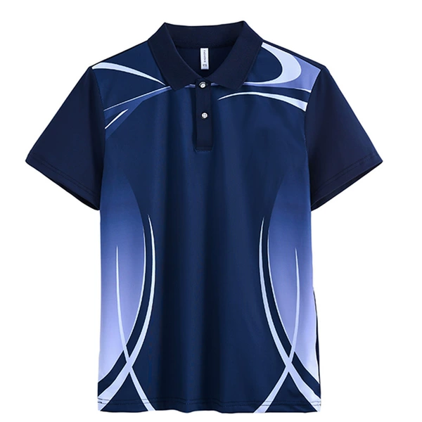 Navy single T
