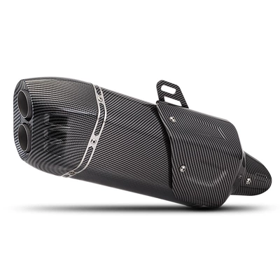 Motorcycle exhaust pipe, S7 Shield Tail Section
