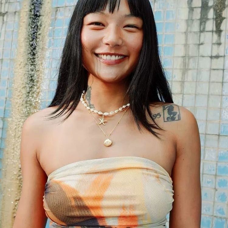 跨境速卖通热销赵昭仪同款海螺海星吊坠项链双层贝壳叠戴项链批发|undefined