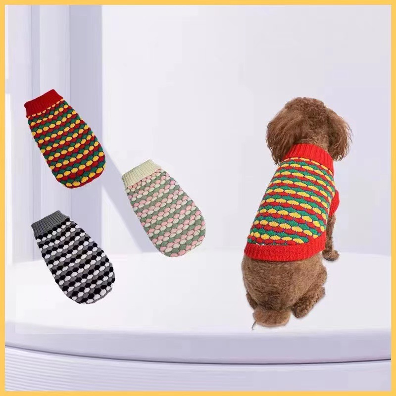 Cross-border new product pet sweater Autumn and Winter new product dog clothes Teddy French Bulldog sweater pet clothes wholesale