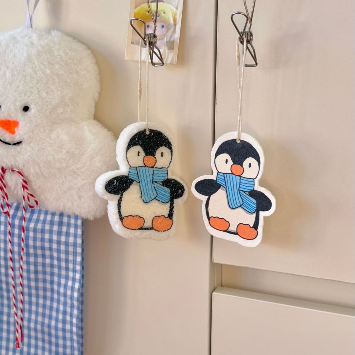 스카프 펭귄(2cm 끈 포함)
