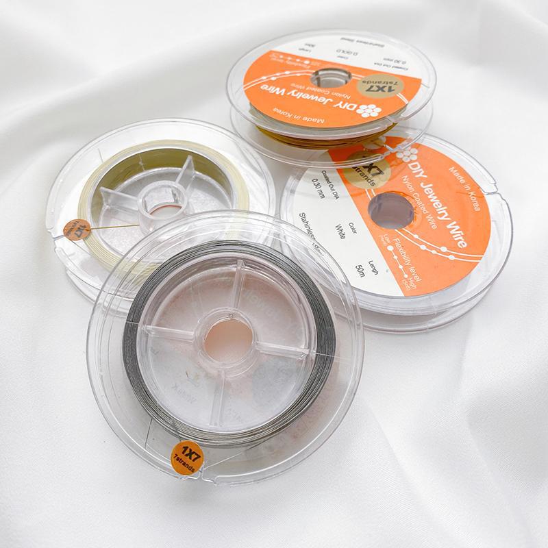 韩国金丝软线保色钢丝线珍珠手工diy串珠手链项链珠宝线饰品配件|undefined
