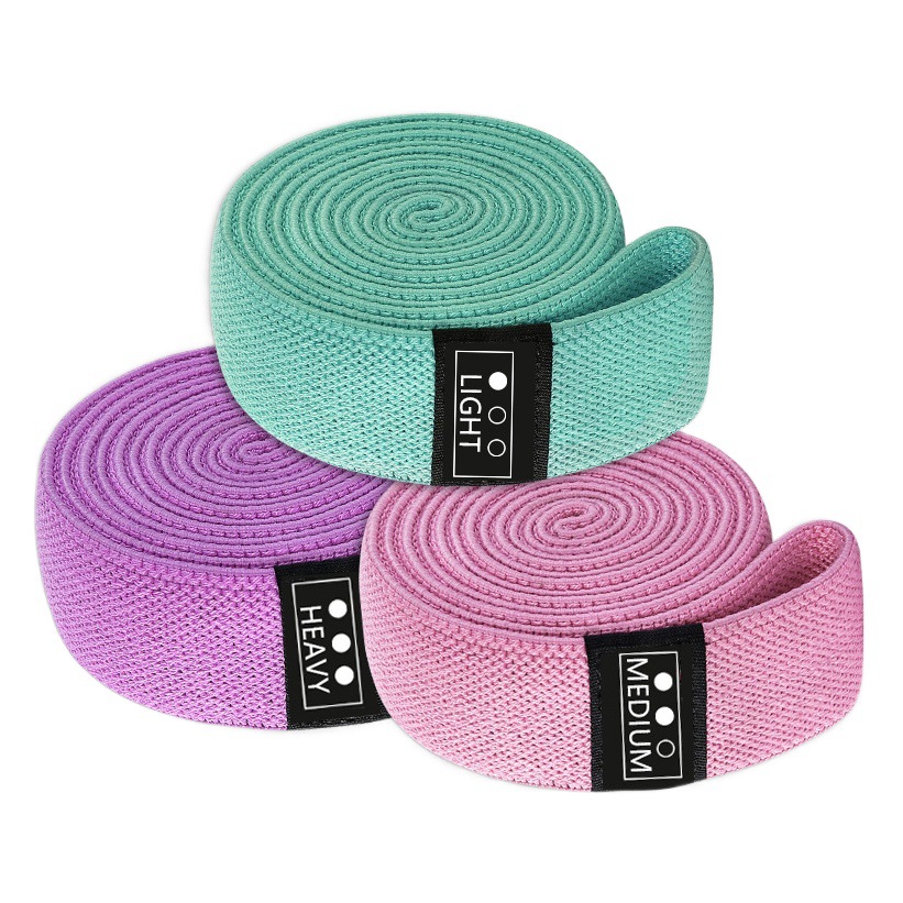 200*3cm resistencia larga CINTURÓN DE sentadilla adelgazamiento cadera anillo elástico banda tensión cuerda yoga tensión banda en stock OEM